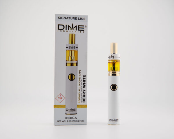 Dime Berry White Disposable 2g